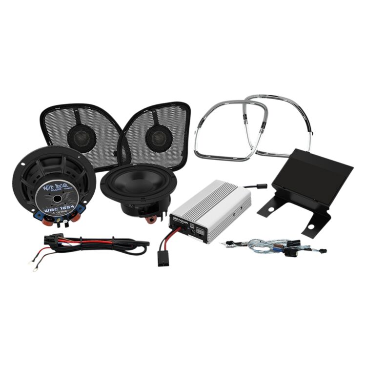 Wild Boar By Hogtunes 6.5" Speakers & 400 Watt Amp Kit For Harley Road Glide 2015-2024