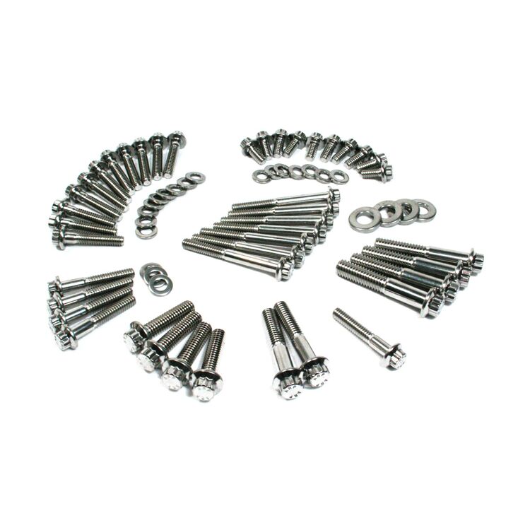 Feuling 12 Point Primary And Transmission Dress Up Kit For Harley Softail 2000-2006