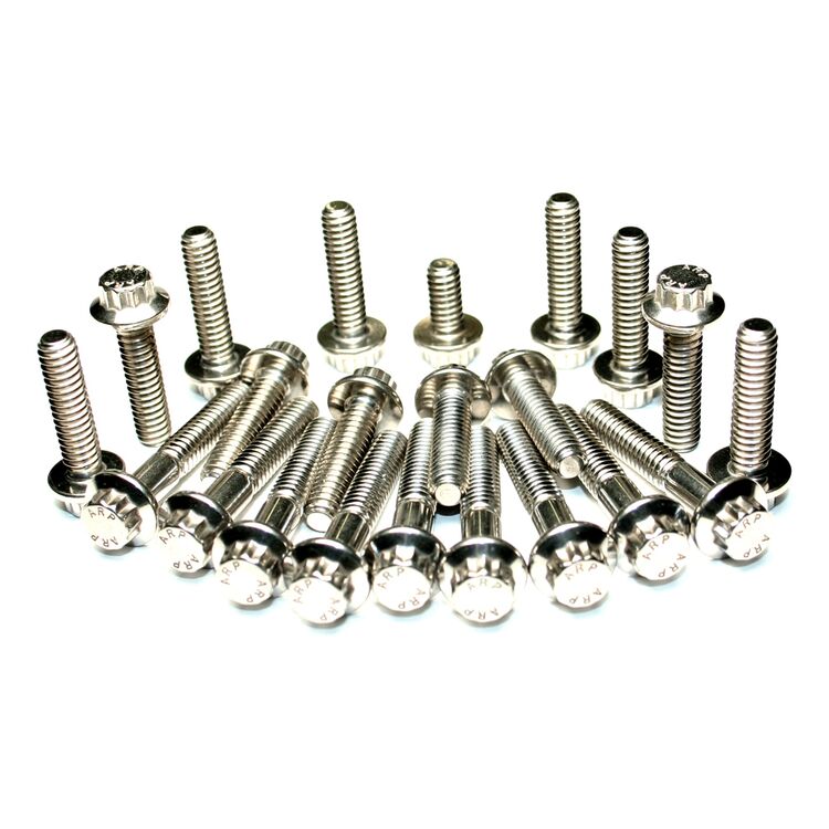 Feuling 12 Point Cam Cover / Lifter Block Bolt Kit For Harley Twin Cam 1999-2017