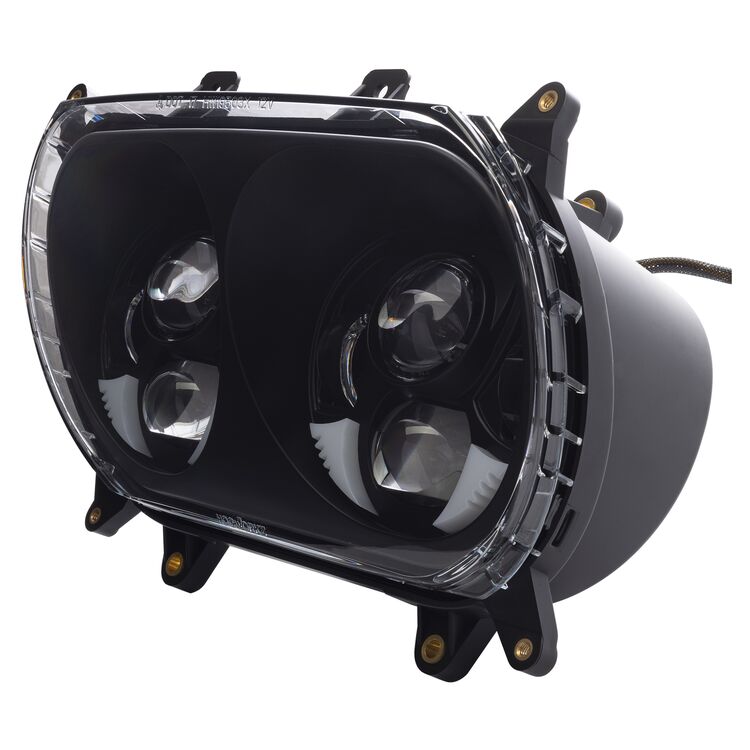 HogWorkz Dual Visionz Led Headlight For Harley Road Glide 2015-2025