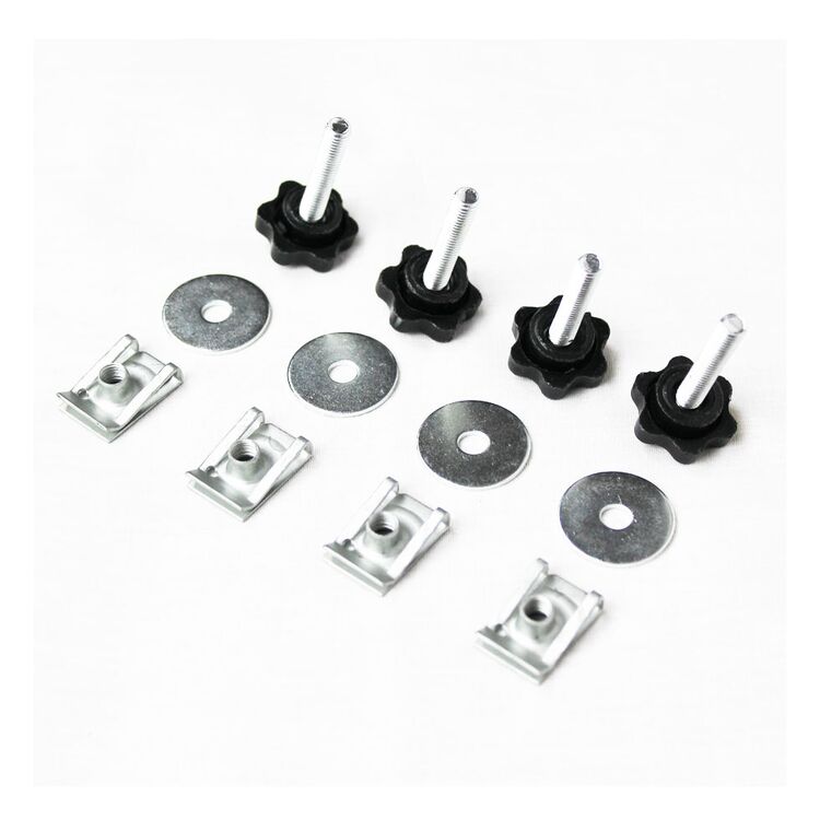 HogWorkz Hog Knobz Saddlebag Security Fastners For Harley Touring 1994-2025