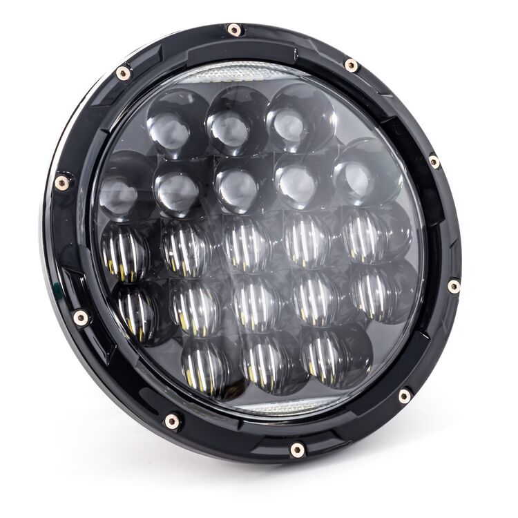 Letric Lighting Co. 7" LED Aggressive Multi-Mini Headlamp For Harley 1994-2025