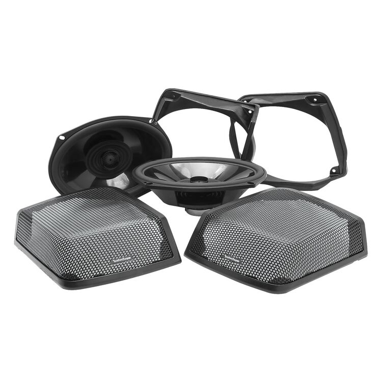 Rockford Fosgate 6" X 9" Power Saddlebag Audio Kit For Harley Touring 1998-2013
