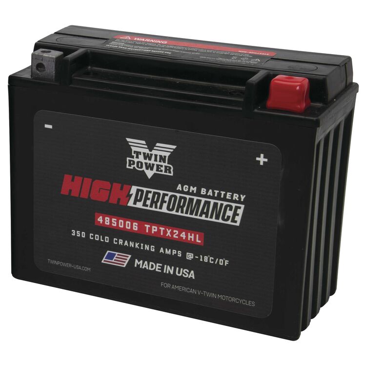 Twin Power High Performance Factory Activated AGM Battery For Harley Touring 1980-1996