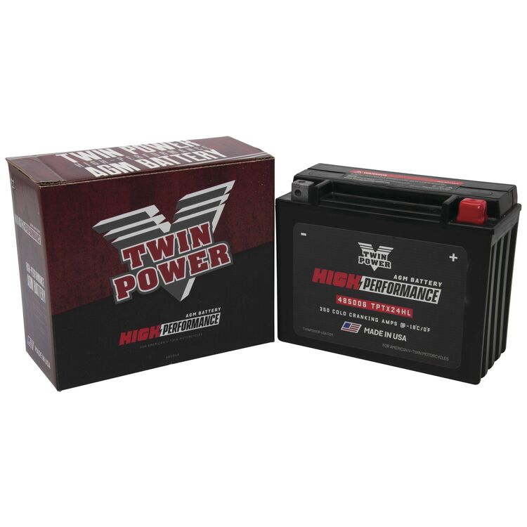 Twin Power High Performance Factory Activated AGM Battery For Harley