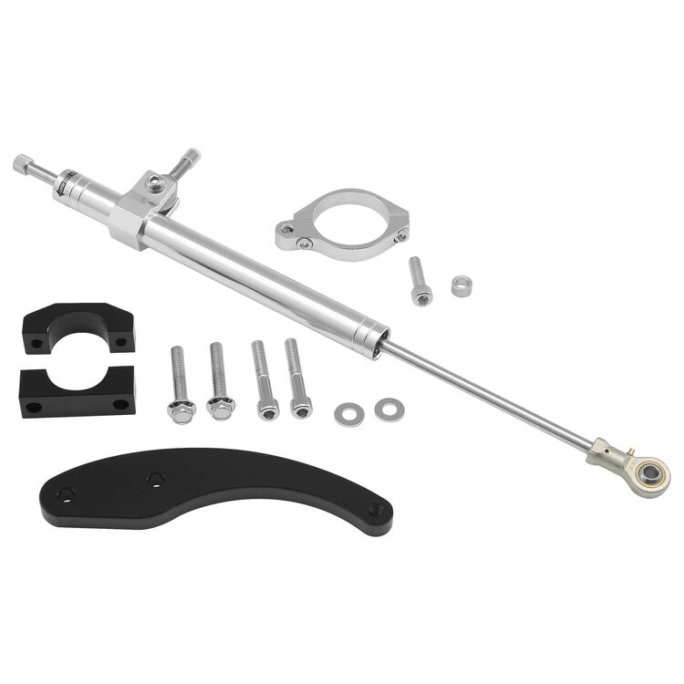 Twin Power Steering Damper Kit For Harley