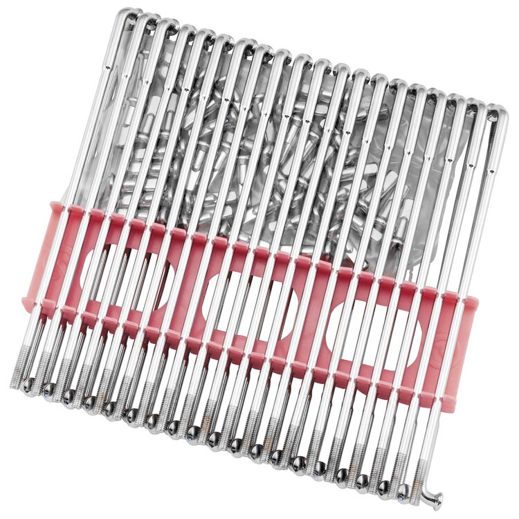 Biker's Choice Chrome Round Spokes for 16" Wheels