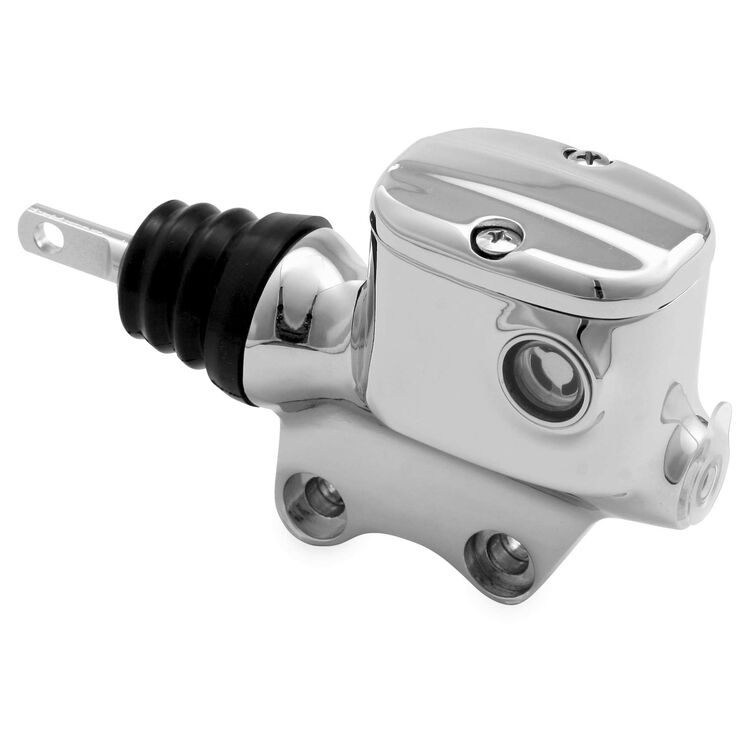 Biker's Choice Chrome Rear Master Cylinder For Harley Touring 2008-2026