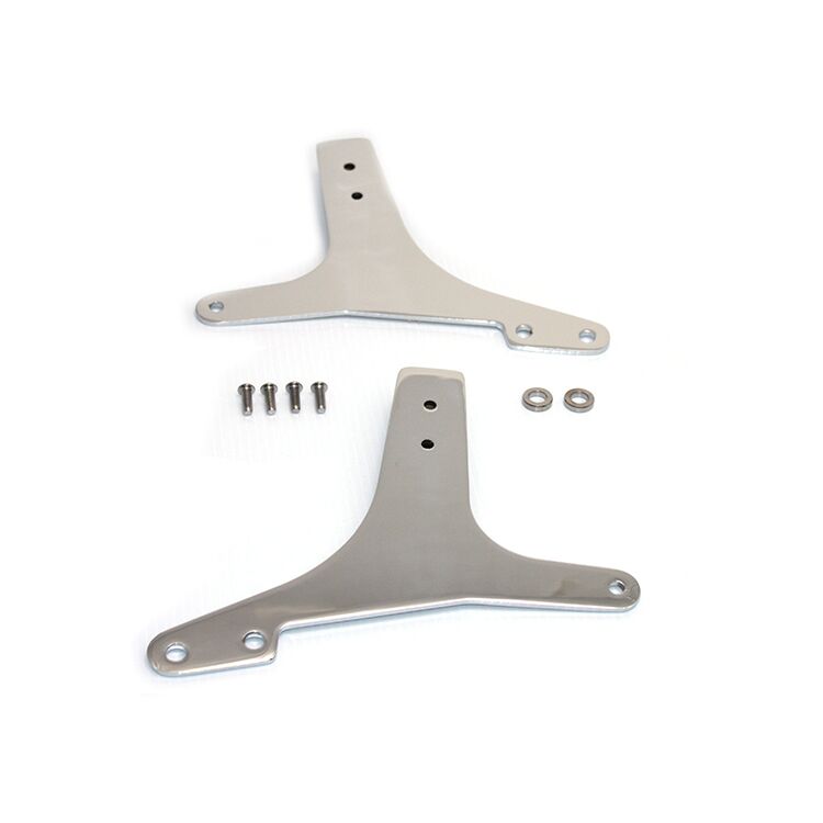 V-Twin Mfg. Sissy Bar Side Plates For Harley FXR 1982-1994