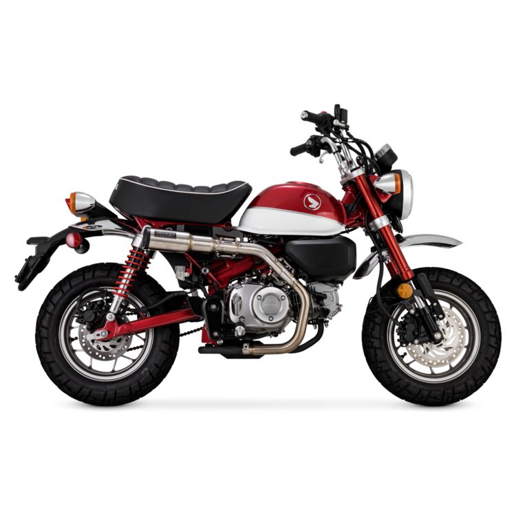 Vance & Hines Hi-Output Slip-On Brushed Honda Monkey Z125 2019-2025