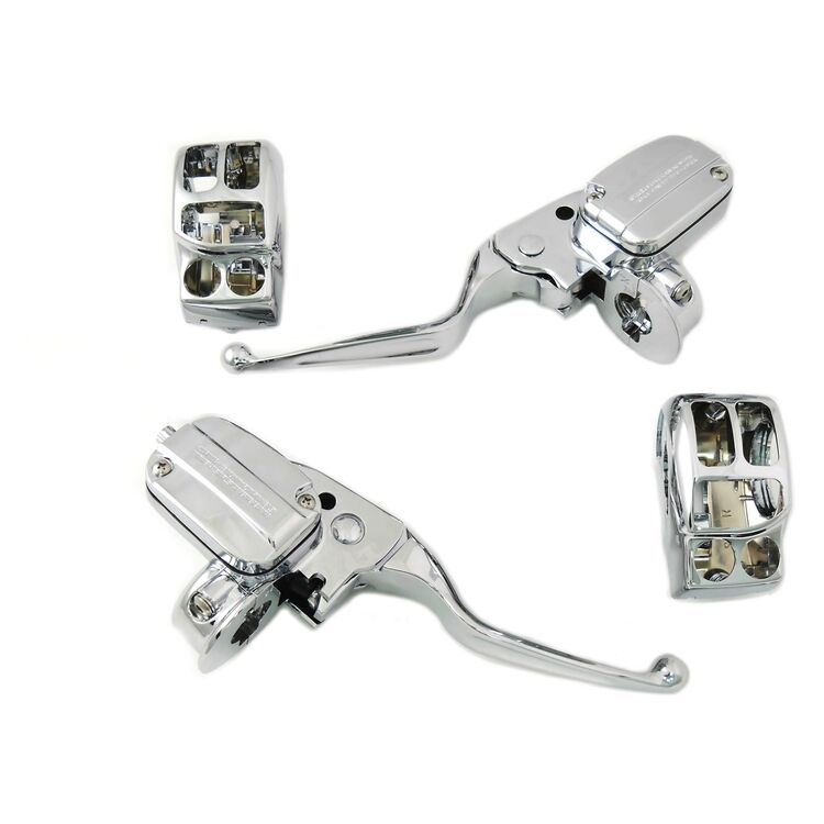 V-Twin Mfg. Handlebar Control Kit For Harley Touring 2014-2016