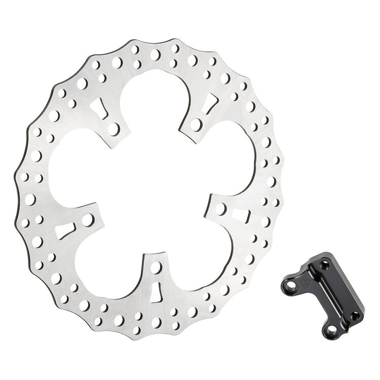 Arlen Ness 13" Jagged Brake Rotor For Harley Touring 2014-2025