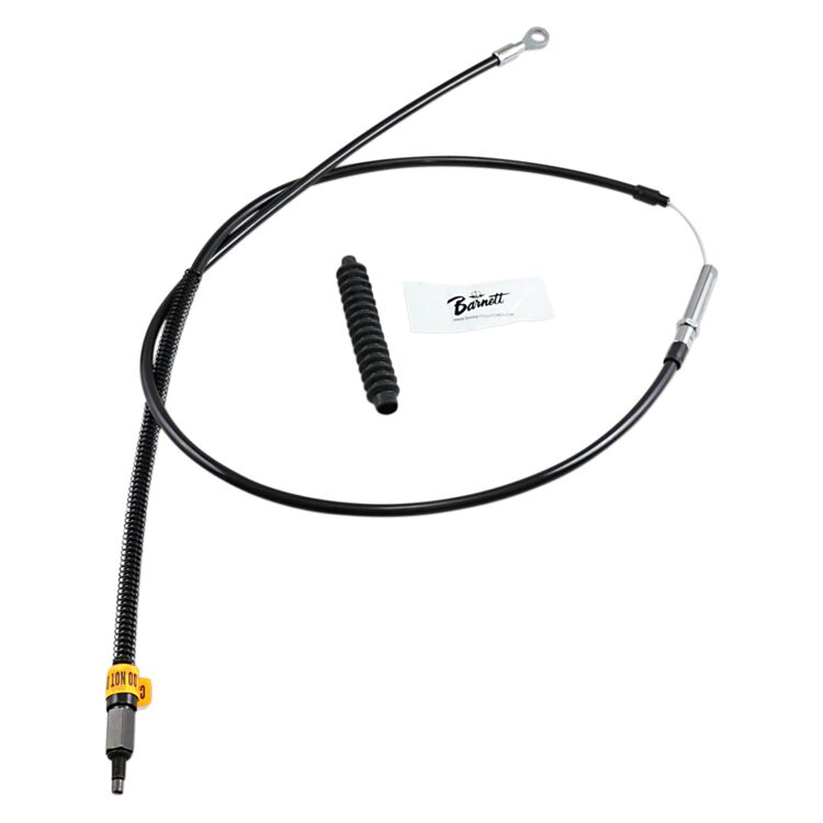 Barnett Black Vinyl Clutch Cable For Harley Dyna FXDF 2008-2017