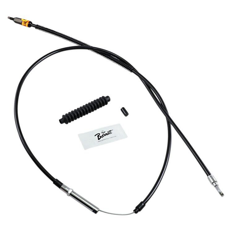 Barnett Black Vinyl Clutch Cable For Harley FLD / FXDC / FXDL 2006-2016