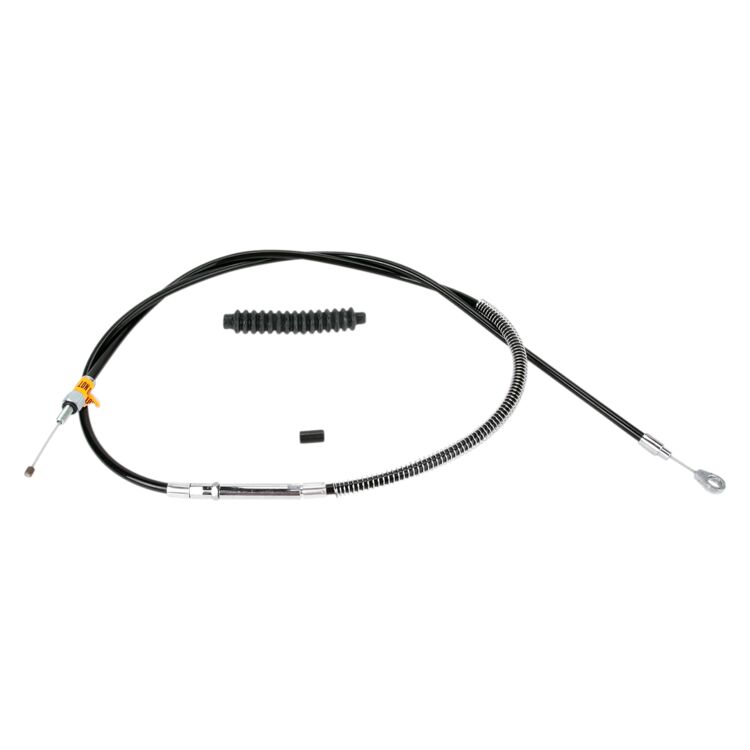 Barnett Black Vinyl Clutch Cable For Harley FXD 1992-2005