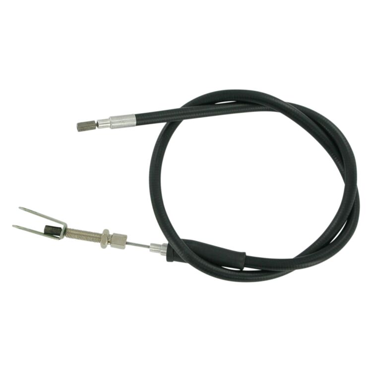 Barnett Black Vinyl Clutch Cable For Harley FL 1952-1967