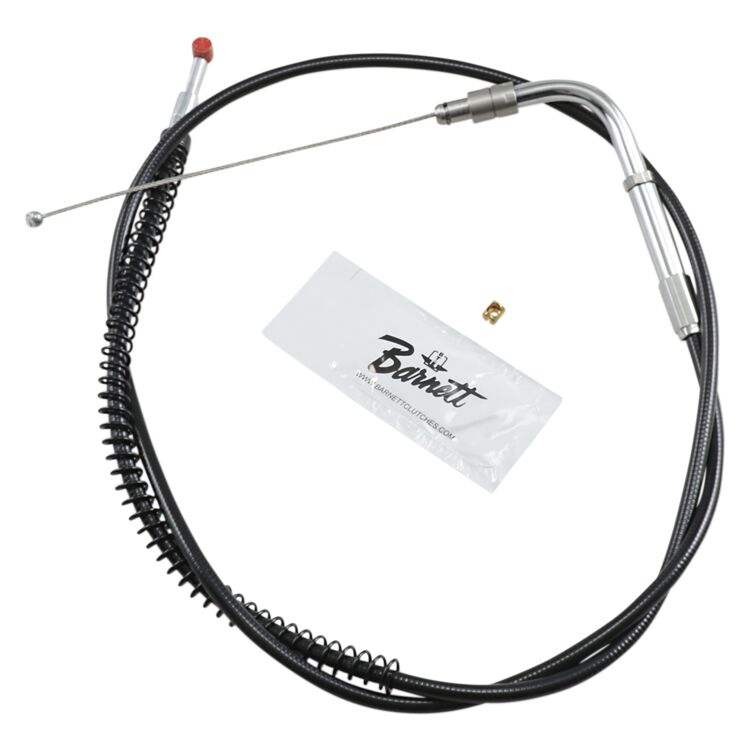 Barnett Black Vinyl Throttle Cable For Harley FXD / FXDF 2006-2017