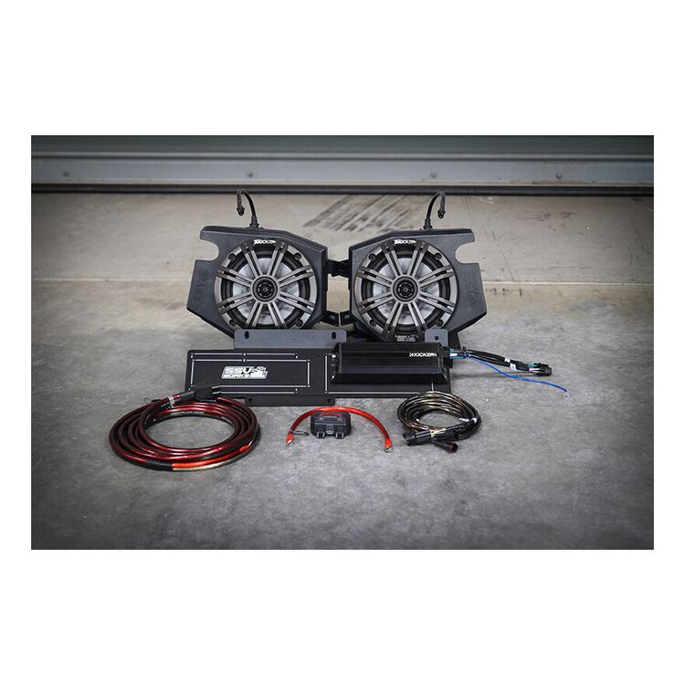 SSV Works Plug-N-Play Kicker 2 Speaker Kit for Ride Command Polaris RZR XP Turbo / S