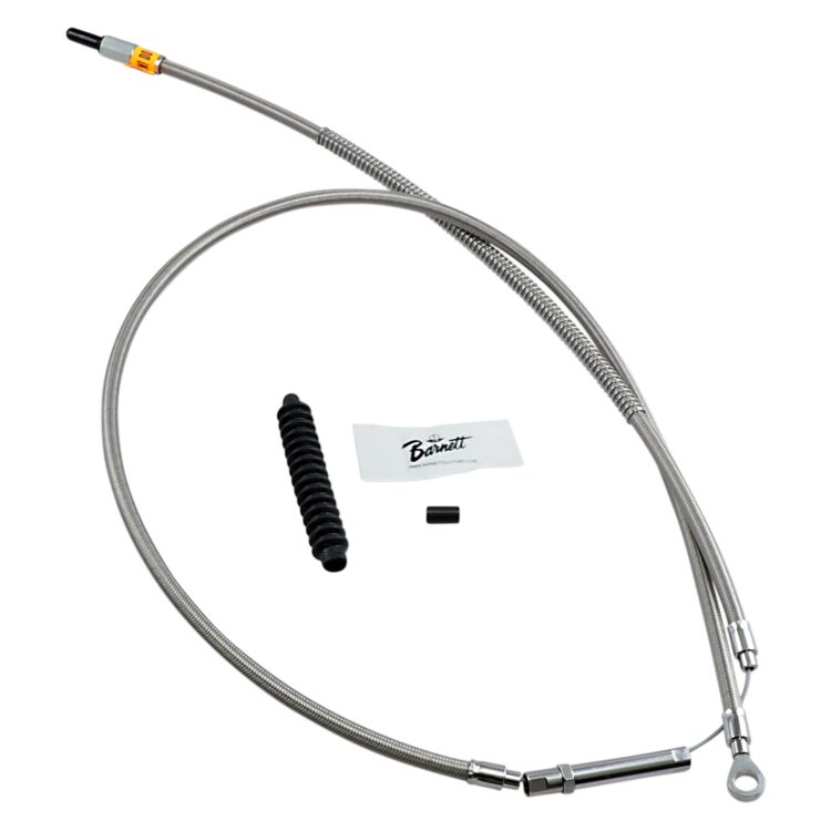 Barnett Stainless Steel Clutch Cable For Harley Touring 2007