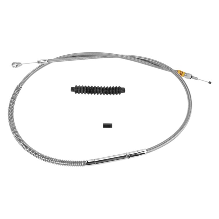 Barnett Stainless Steel Clutch Cable For Harley FXSTSB 1995-1997