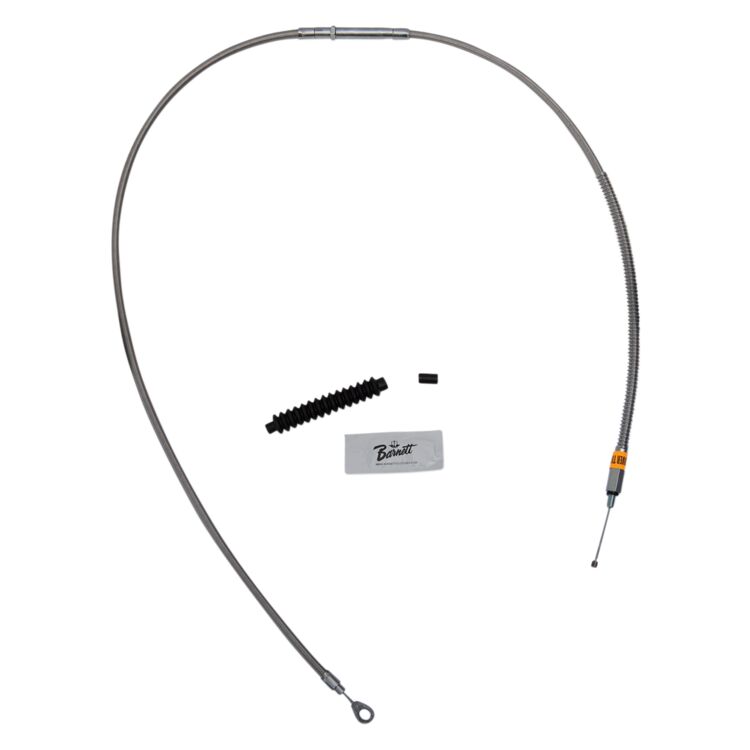 Barnett Stainless Steel Clutch Cable For Harley Touring 1989-2006