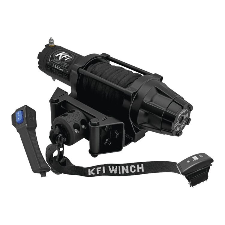 KFI 5000 Assault Series Wide Winch 