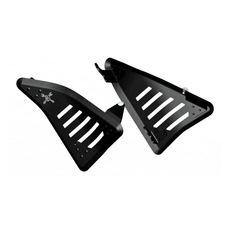 Burly Brand Slash Cut Side Panel Cover Set Honda Rebel 1100 2021-2026