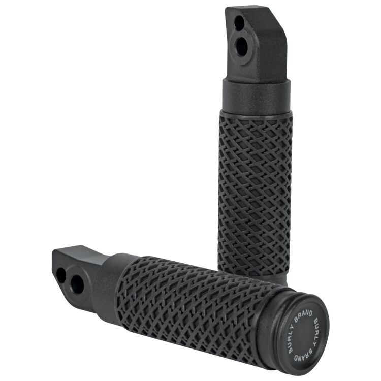 Burly Brand Slash Cut Passenger Foot Peg Set Honda Rebel 1100 2021-2025