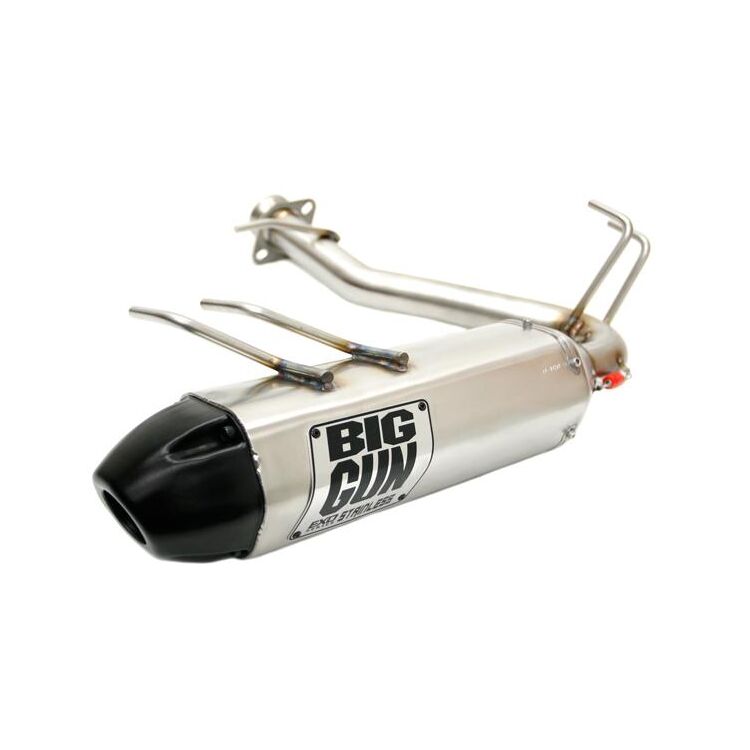 Big Gun EXO Stainless Slip-On Exhaust Honda Pioneer 1000 2016-2021