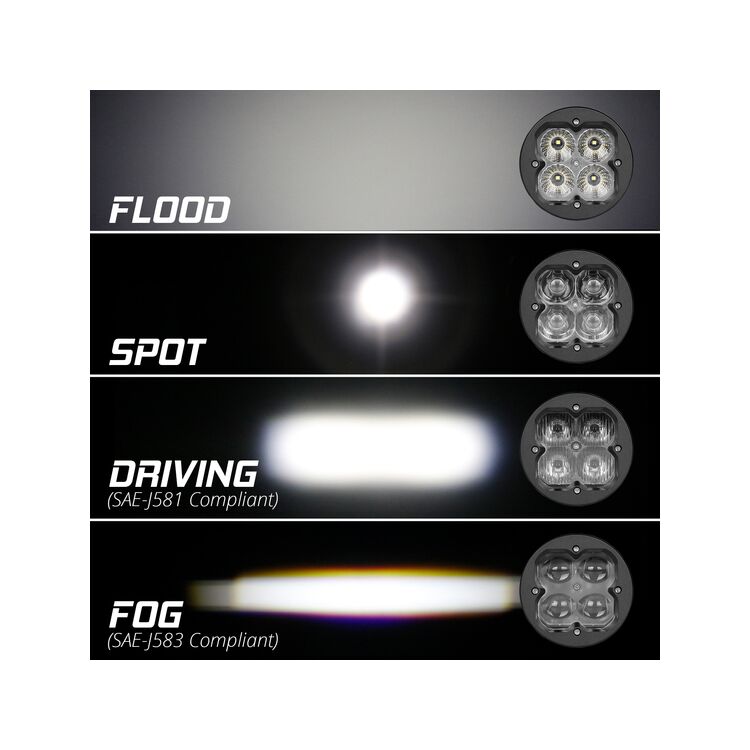 XKGlow Round RGB Pod Light Pair