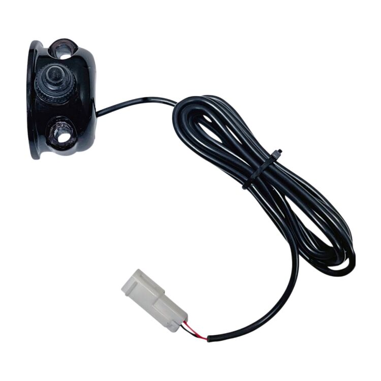 Custom Dynamics Handlebar Mounted Auxiliary On / Off Switch For Harley 1996-2026
