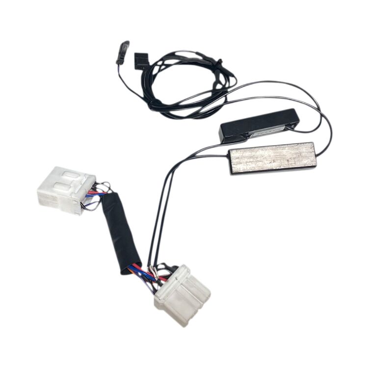 Custom Dynamics Micro Bullet LED Front Turn Signal Wiring Adapter For Harley