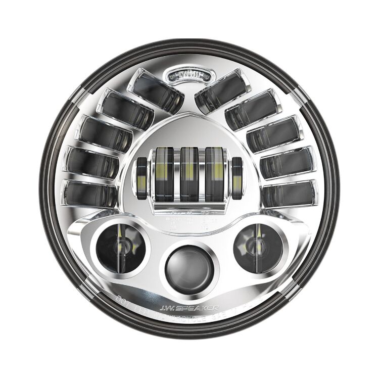 Custom Dynamics 7" Adaptive LED Headlamp For Indian Chief / Chieftain / Roadmaster 2014-2025