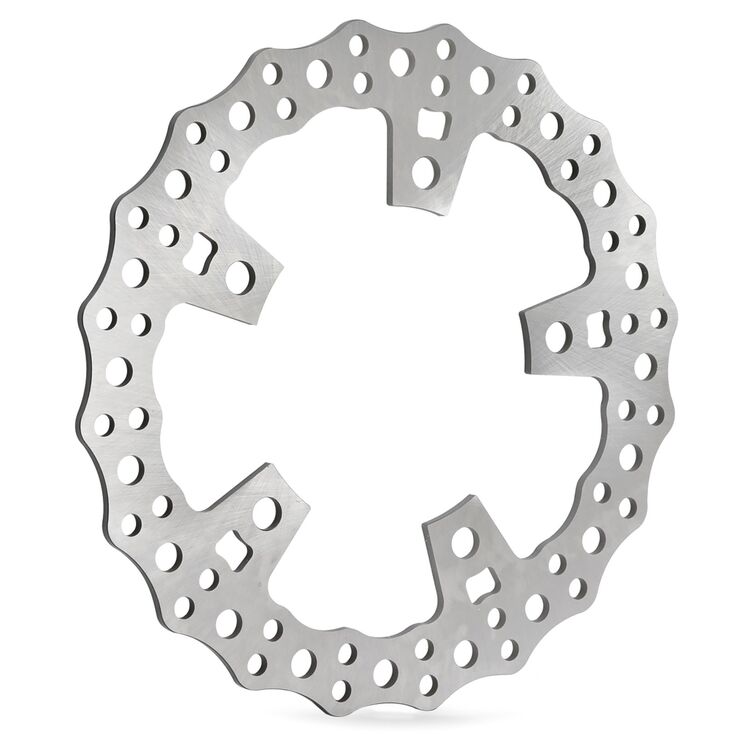 Arlen Ness 11.8" Jagged Front Spoke Mount Rotor For Harley Touring 2014-2025