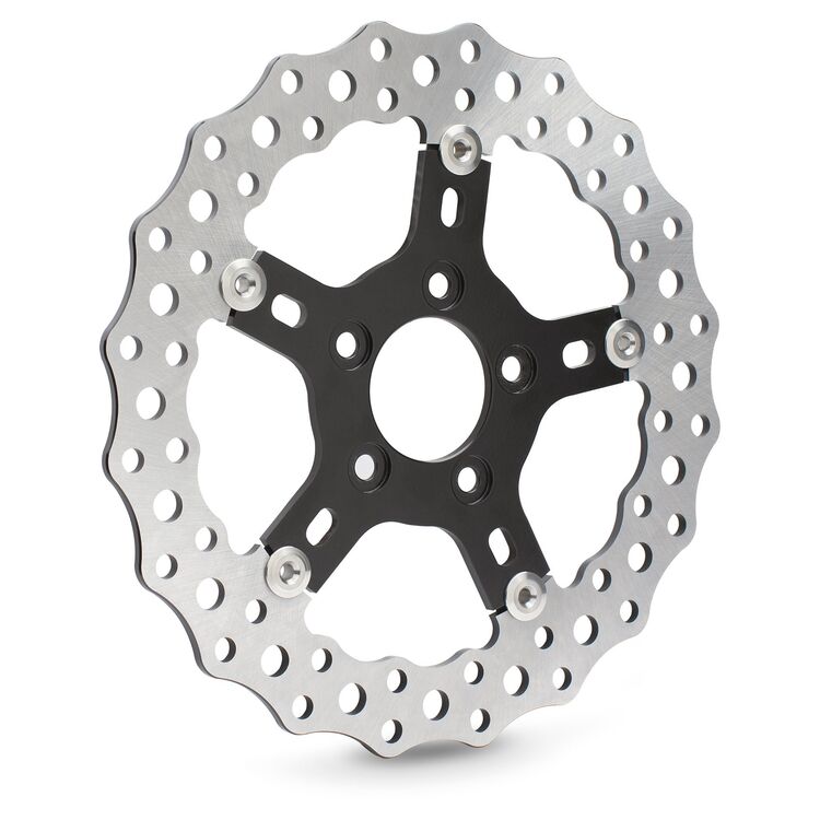 Arlen Ness 11.8" Jagged Front / Rear Rotor For Harley 2006-2017
