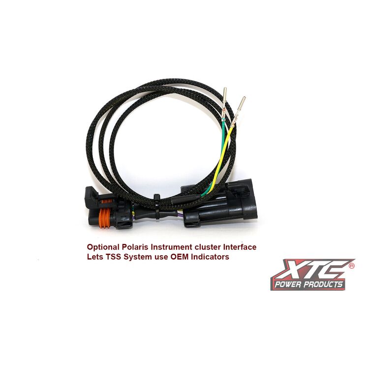 XTC Power Products Turn Signal Instrument Cluster Harness Polaris RZR / Ranger / General 2014-2022
