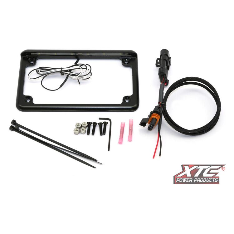 XTC Power Products License Plate Frame/Mount Polaris RZR  900 / 1000 / XP 2015-2021