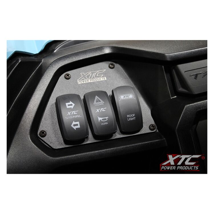 XTC Power Products Dash Switch Mounting Plate Honda Talon 2019-2024