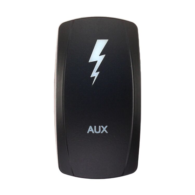 XTC Power Products Dash Switch Rocker Face - Aux