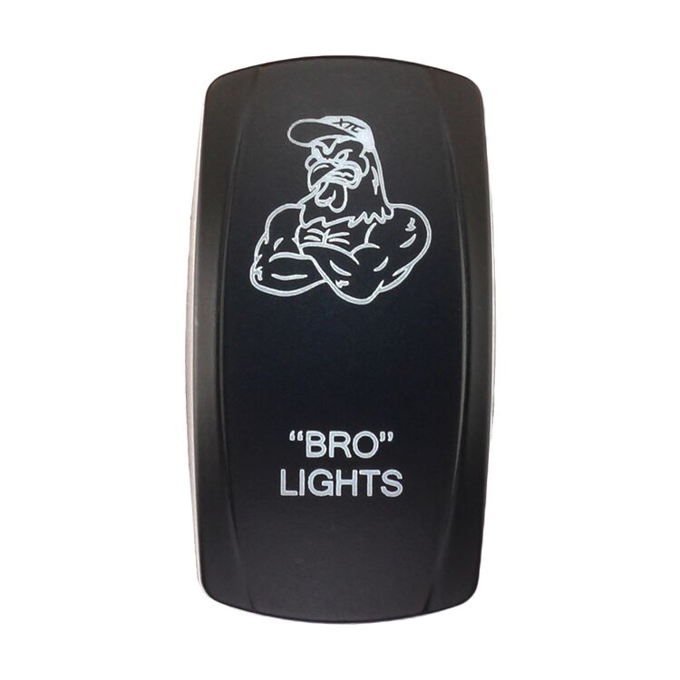 XTC Power Products Dash Switch Rocker Face - Bro Lights