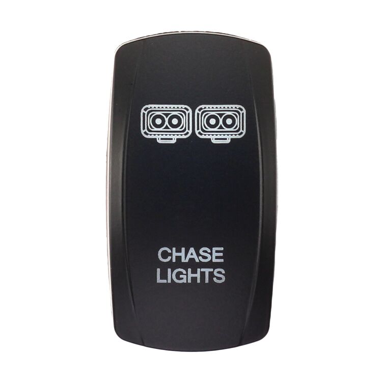 XTC Power Products Dash Switch Rocker Face - Chase Lights