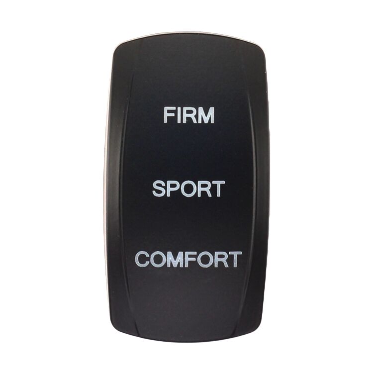 XTC Power Products Dash Switch Rocker Face - Firm / Sport / Comfort