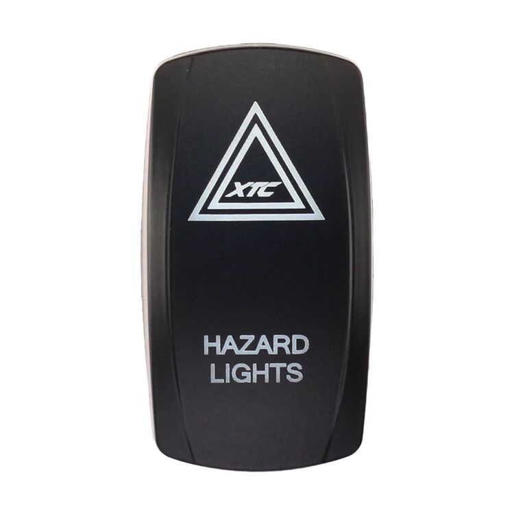 XTC Power Products Dash Switch Rocker Face - Hazard Lights