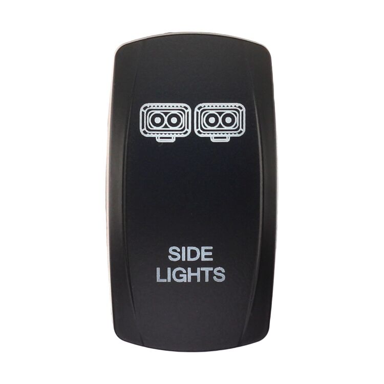 XTC Power Products Dash Switch Rocker Face - Side Lights
