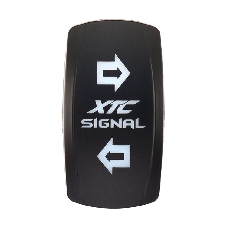 XTC Power Products Dash Switch Rocker Face - Turn Signal Vertical