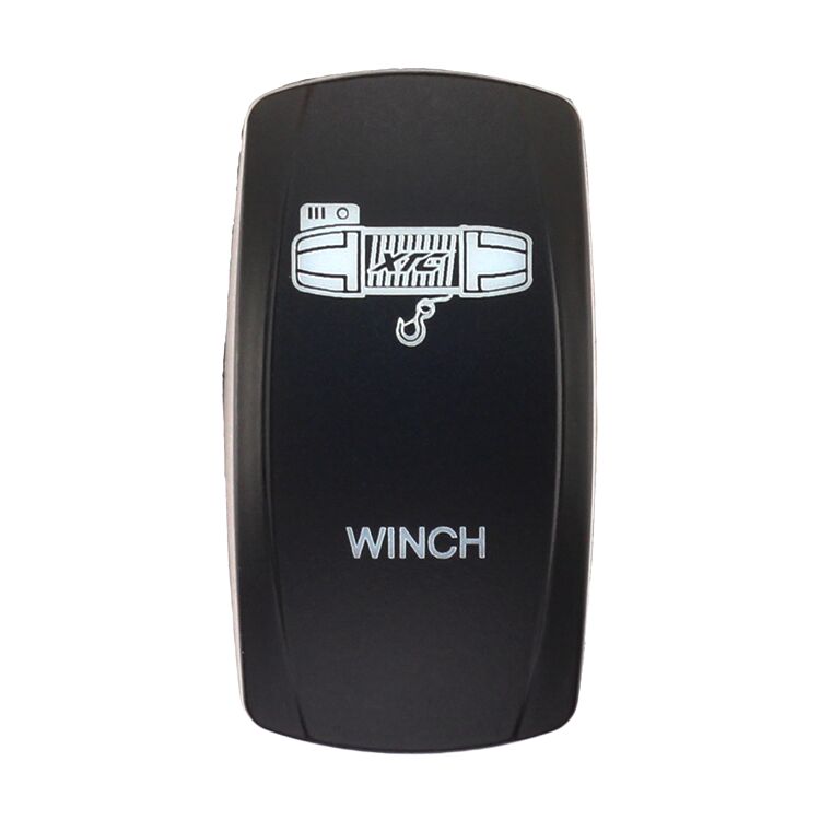XTC Power Products Dash Switch Rocker Face - Winch