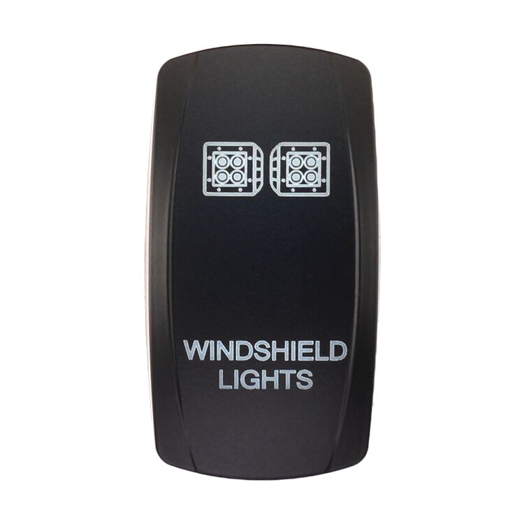 XTC Power Products Dash Switch Rocker Face - Windshield Light
