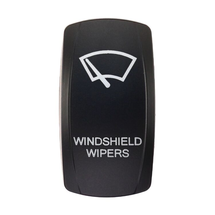 XTC Power Products Dash Switch Rocker Face - Windshield Wiper