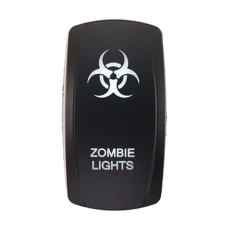 XTC Power Products Dash Switch Rocker Face - Zombie Lights