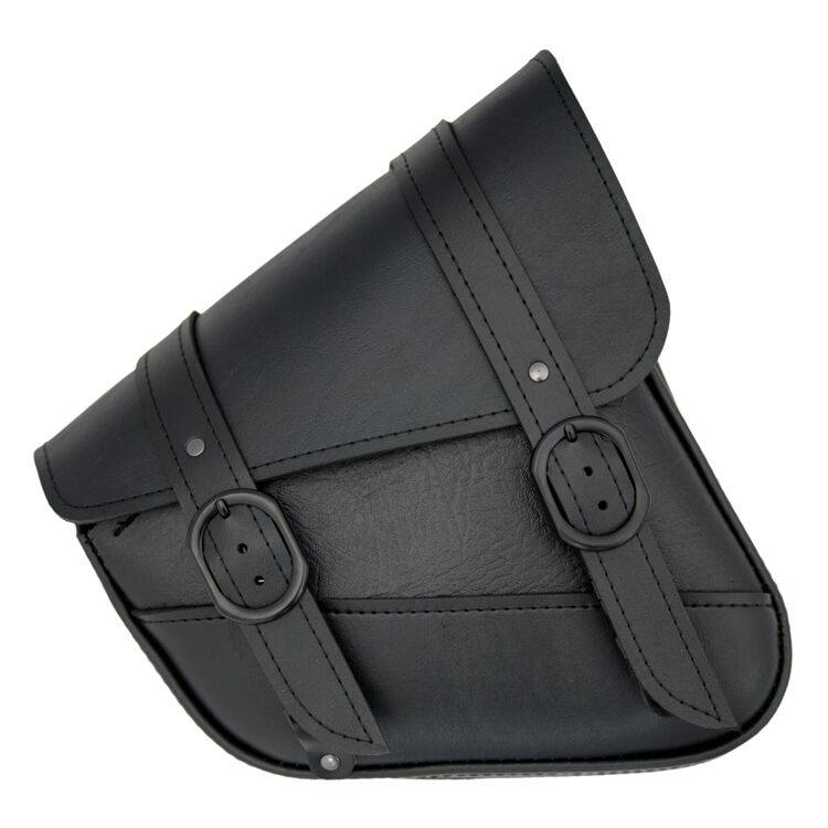 Willie & Max Black Jack Swing Arm Saddlebag For Harley Sportster 1986-2022
